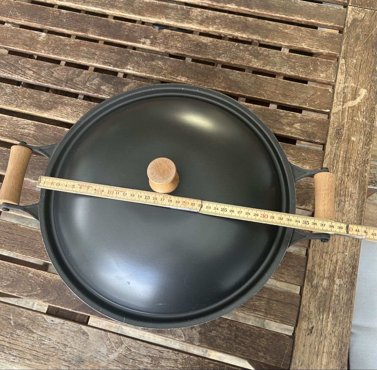 Poêles: Gusseisen Wok mit Deckel – D'occasion à Münchenstein par xenja09 3