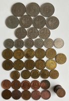 Lot. 56 Münzen BRD diverse Jahre 5 Mark bis 1 Pfennig