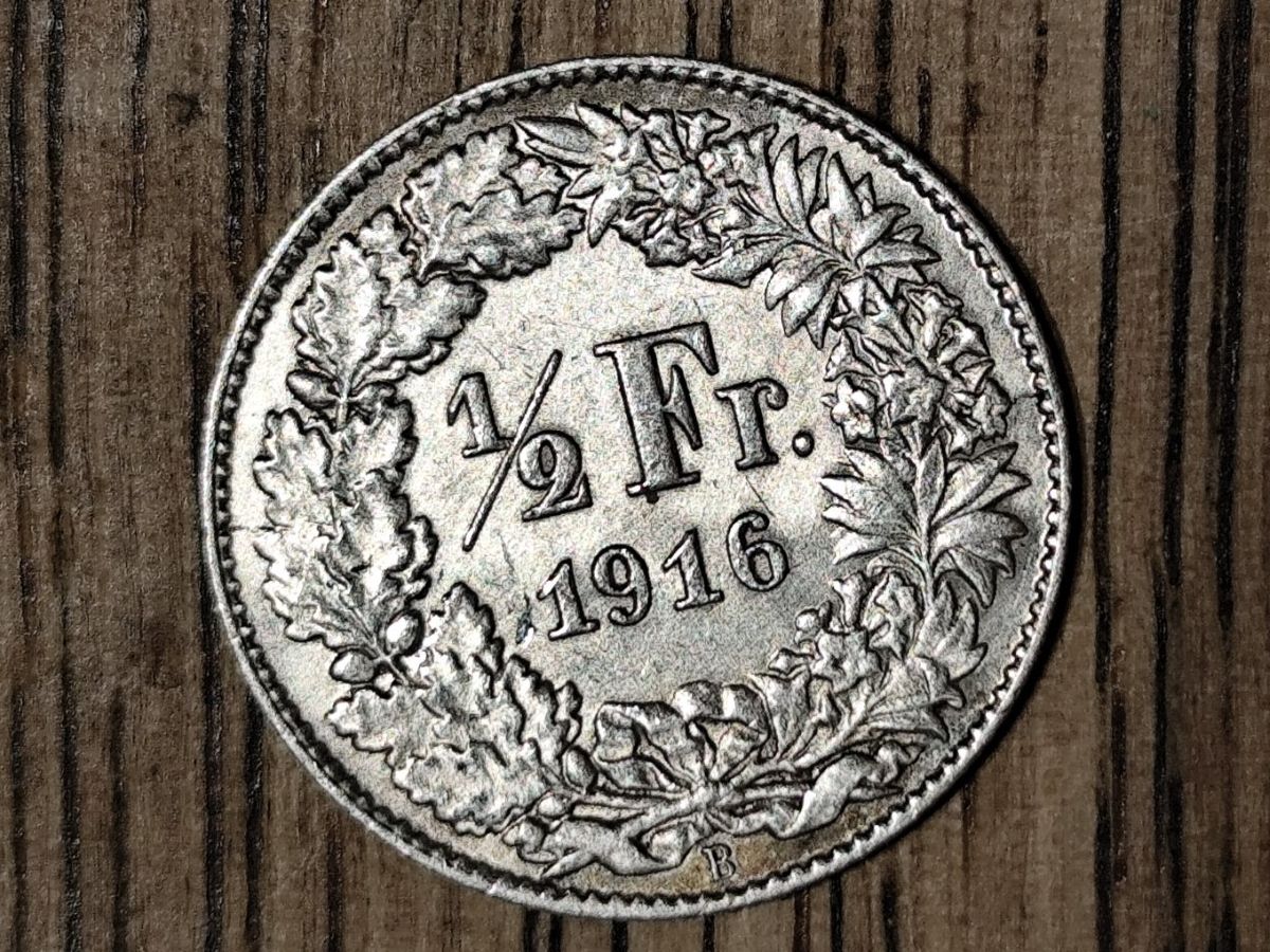 Tutti le monete: ==> 1/2Fr 1916 ss-vz <== – Usato da Bern venduto da b.man_is_back 1