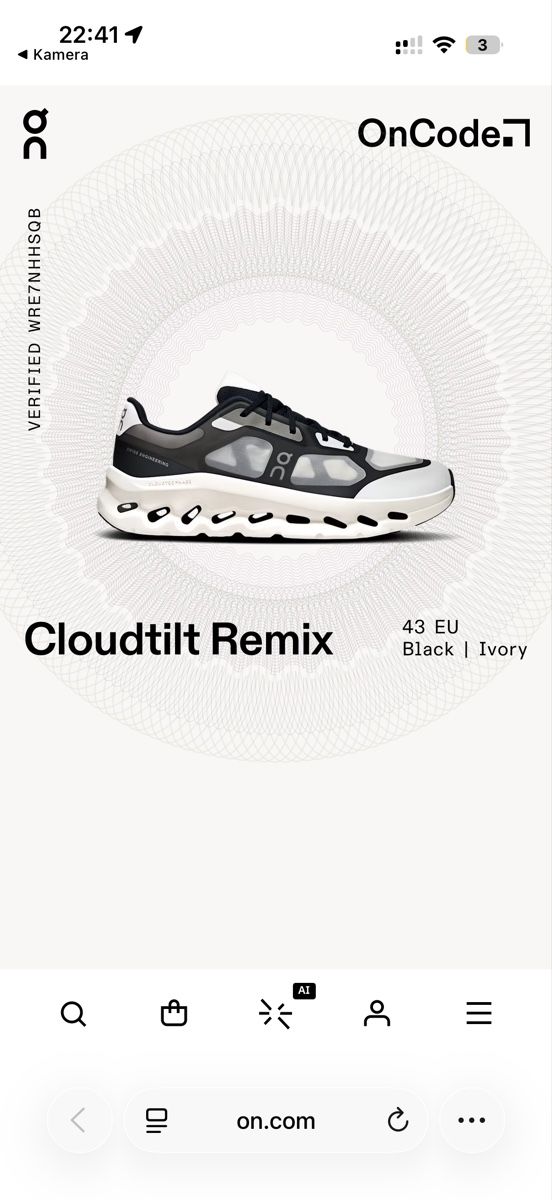 On Scarpe da uomo: On Cloudtilt Remix Herrenschuhe Schwarz  – Nuovo e nell'imballaggio originale da Luzern venduto da kim221080 4