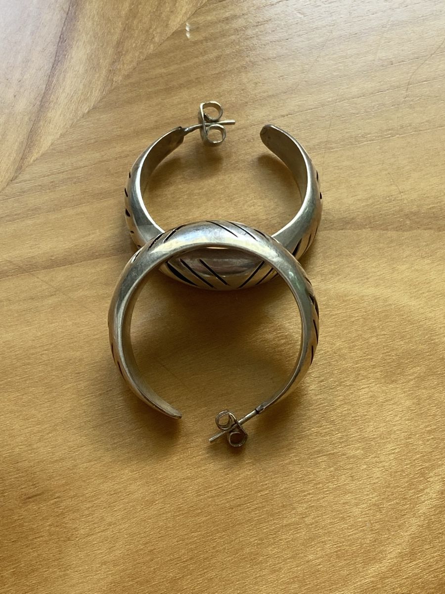 Orecchini pendenti & Orecchini a lobo: Unisex Ohrringe Sterlingsilber 925 – Usato da Birr venduto da Vintage-Liebhaber