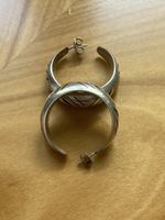 Unisex Ohrringe Sterlingsilber 925