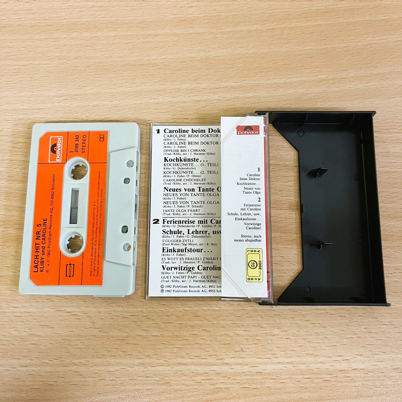 Musicassette: MC - Kliby und Caroline - Lach-Hits Nr. 5 – Usato da Amlikon-Bissegg venduto da riestig 1