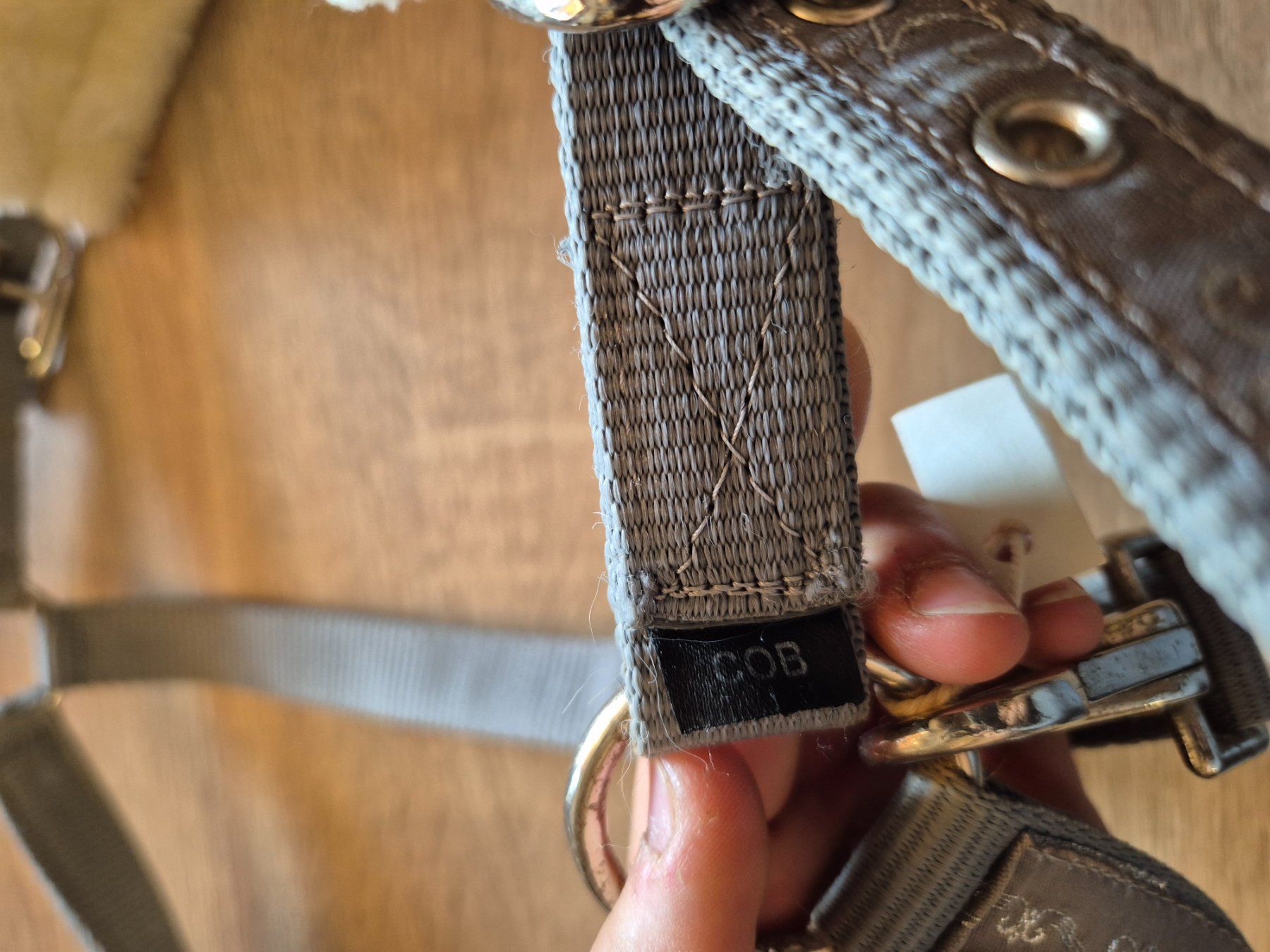 Briglie & Cavezze: Halfter Cob Lammfell – Usato da Meggen venduto da Orrinka20 1