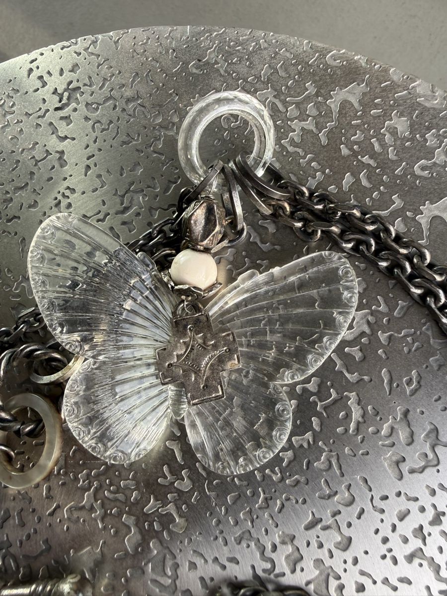Catenine: 60er Jahre Modeschmuck aus St Tropez, Silber – Usato da Richterswil venduto da Solemare47Nicole 2