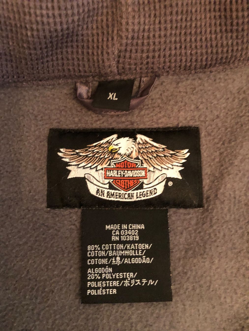 Harley-Davidson Giacche: Stoff Motorrad-Jacke Harley Davidson – Usato da Münchenstein venduto da Lexa-70 2