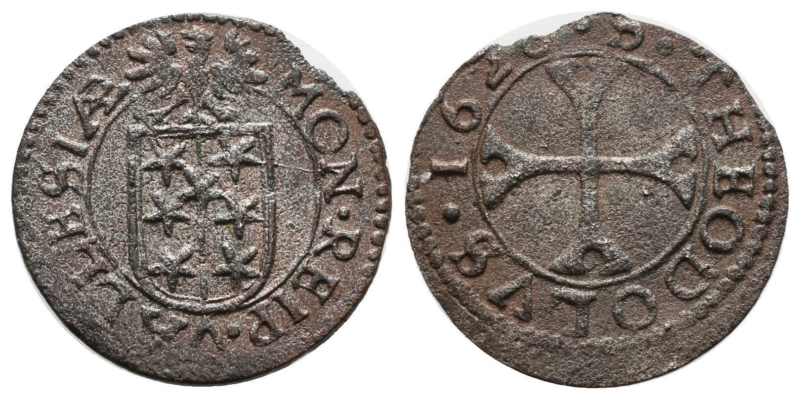 Tutti le monete: Wallis Kreuzer 1628  /3777 – Usato da Trimbach venduto da Solothurn1
