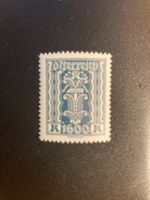Österreich 1923 Freimarke 1600K Hammer und Zange postfrisch