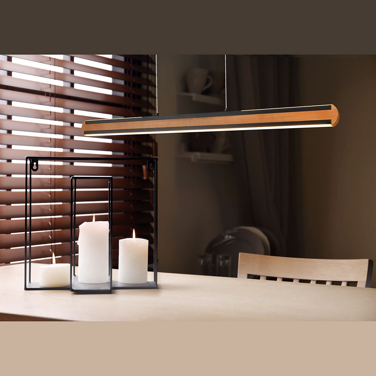 Kronleuchter & Deckenlampen: LED Pendelleuchte, 110 cm x 6 cm, CCT – Neu (gemäss Beschreibung) aus Kreuzlingen von Smart-Light 1