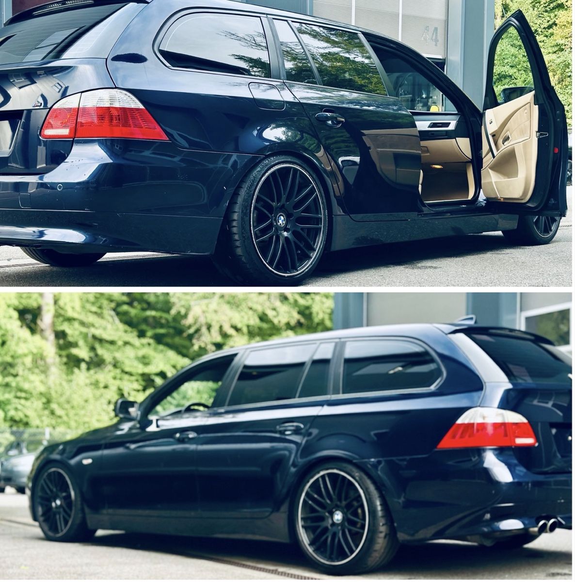 BMW Autos: BMW E61 545i V8 Orientblau "Einzigartig" – Gebraucht aus Bleienbach von Oneprozent66 8