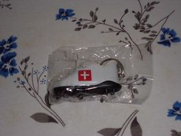 Schlüsselanhänger Schweiz Minischuh
