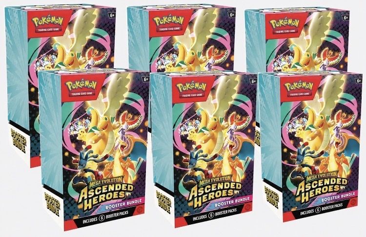 Pokémon Carte collezionabili: Pokemon ascended heroes Booster bundle EN – Nuovo e nell'imballaggio originale da Olten venduto da maiskorn
