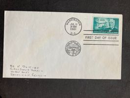 USA 1961 privater FDC George Norris Staudamm Washington