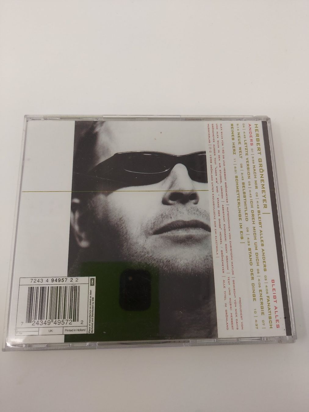 CDs: Herbert Grönemeyer - ALLES ANDERS – Gebraucht aus Meisterschwanden von phaus38 2