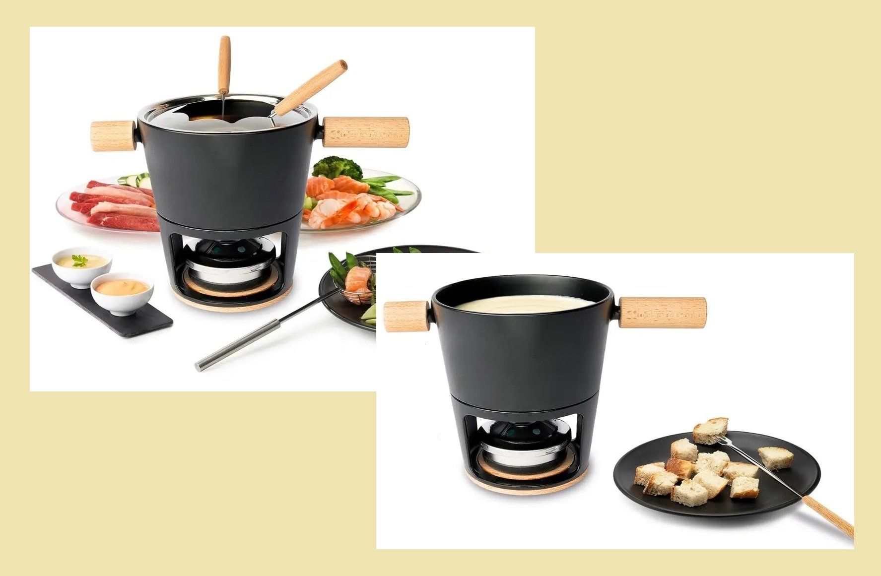 Stöckli Elettrodomestici da cucina: STöCKLI Universal Fondue-Set Titlis – Nuovo (secondo la descrizione) da Kägiswil venduto da pebart