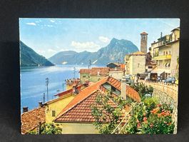 Ansichtskarte: Gandria e Monte S. Salvatore