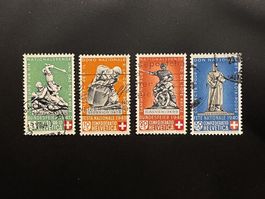 1940 PP Geschichtliche Motive ʘ B3, B4, B5, B6