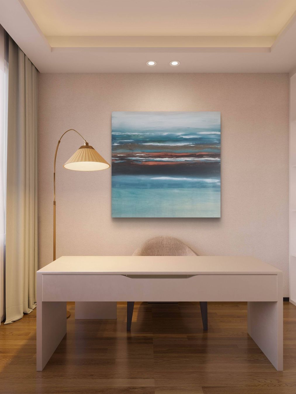 Gemälde: Originales abstraktes Bild 80x80x3cm – Neu (gemäss Beschreibung) aus Urdorf von Contra8 2