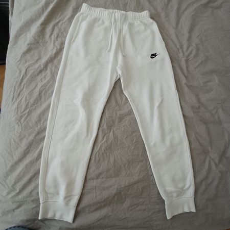 Bas de training Nike blanc