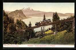Rigibahn, Schnurtobelbrücke und Pilatus