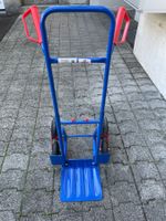 Treppensteiger Sackkarre blau rot gebraucht Zustand gut