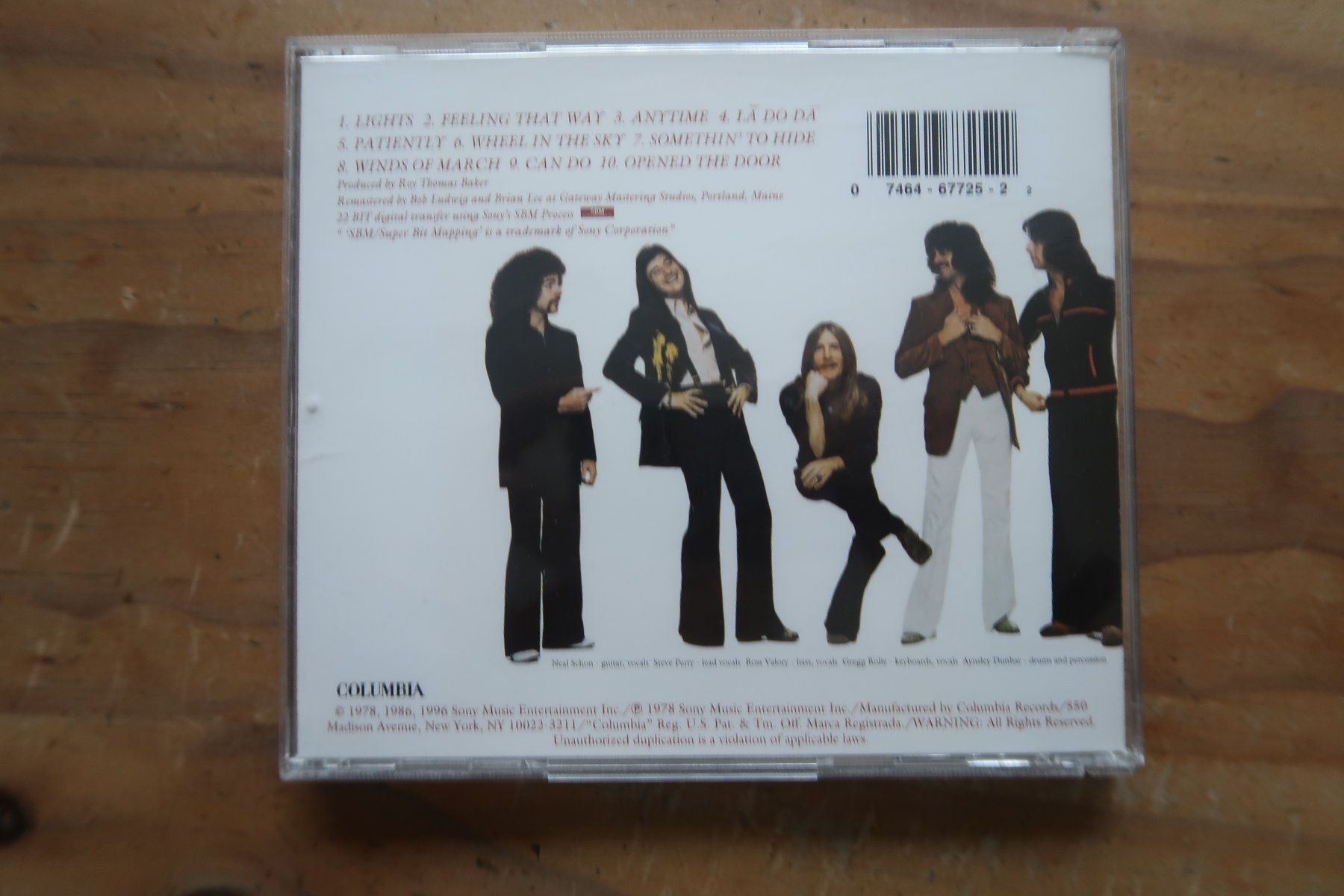 CDs: JOURNEY - INFINITY - STEVE PERRY CD – Gebraucht aus Basel von  1