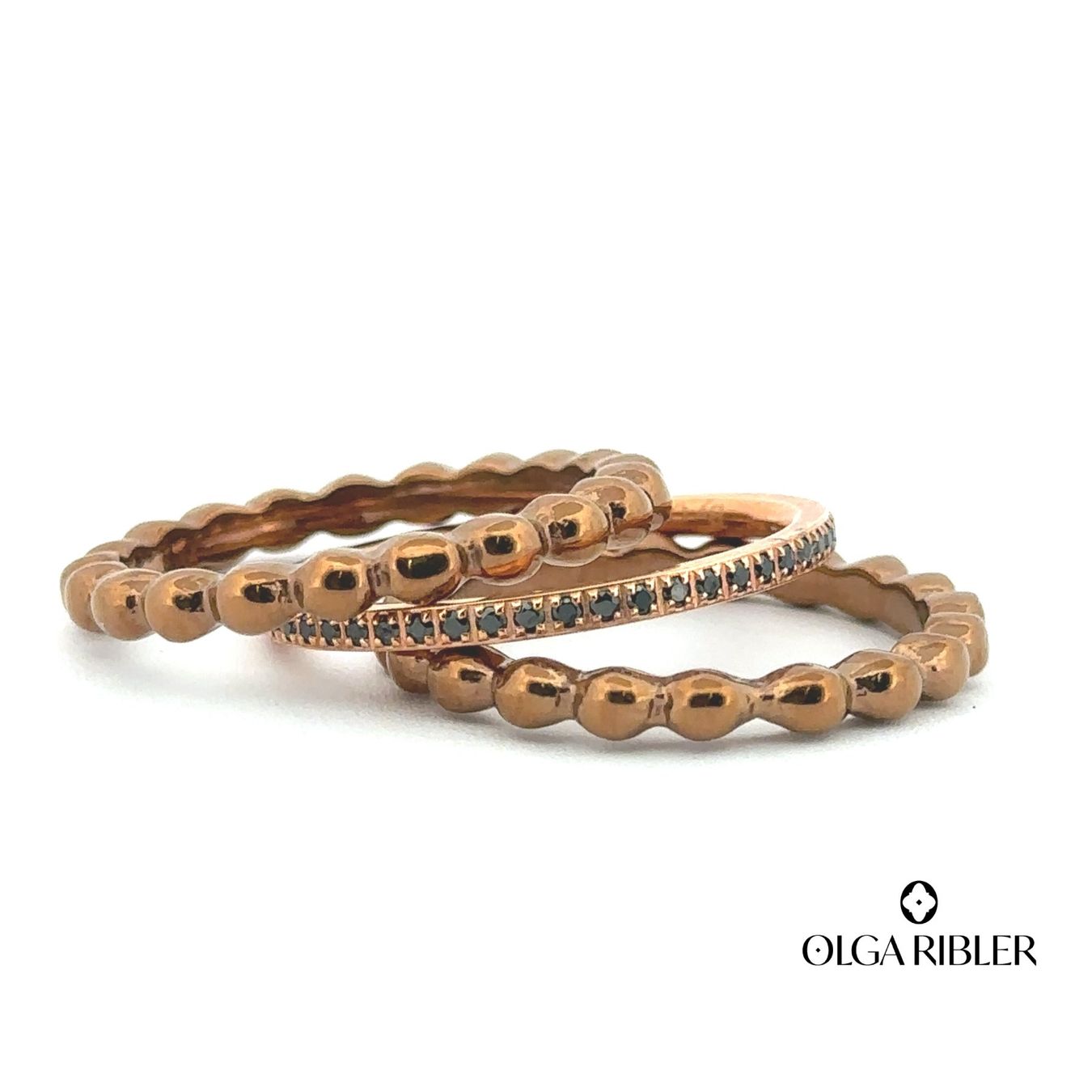 Olga Ribler Ringe: Ring-Set aus 3 Ringen – Edelstahl –Grösse 62 – Neu (gemäss Beschreibung) aus Luzern von Schmuckoutlet 8