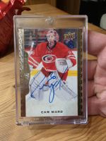  Cam Ward- Upper Deck Masterpieces Autograph-2014/15