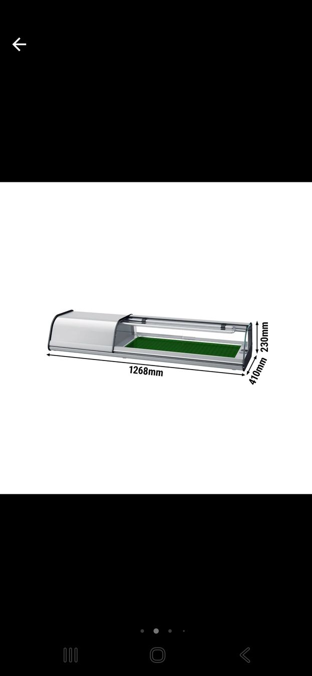 Ggm Gastro Elettrodomestici da cucina: Sushi-Kühlvitrine Premium PLUS - 4x GN 1/3 – Usato da Zweisimmen venduto da jun_9mrz 1