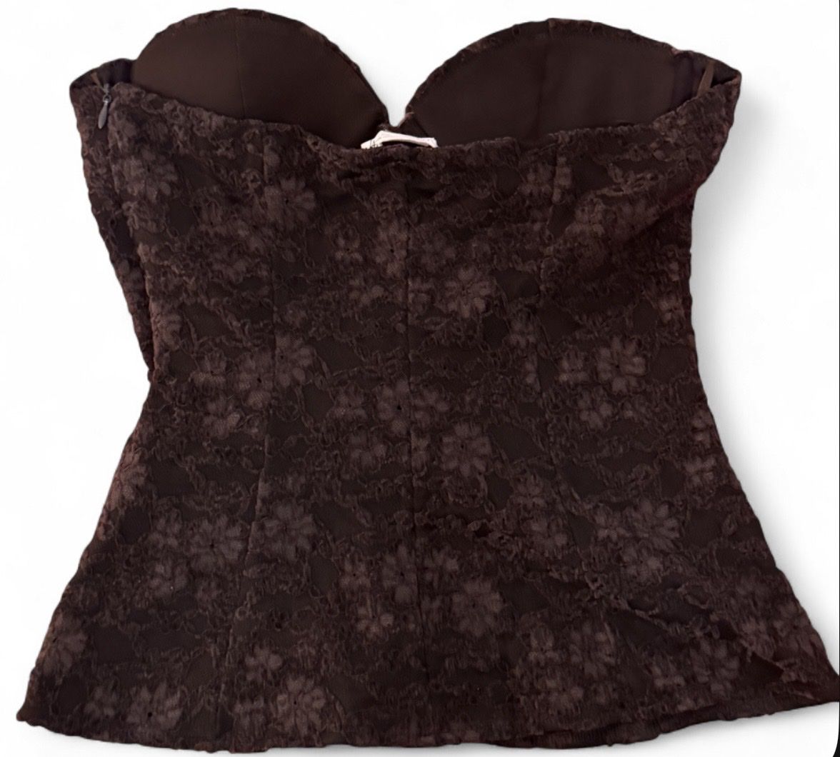 Zara Tops: Corset Brun en taille M  – Neuf (Voir description) à Villeneuve VD par duc_6zd8 1