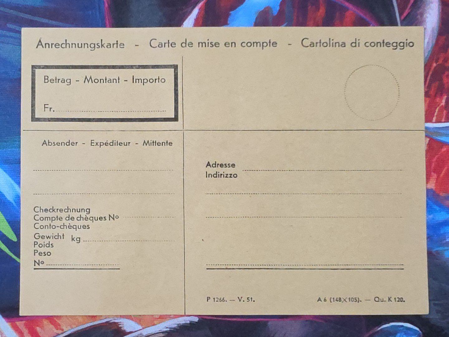 Alle Briefmarken: CL33 Document + Timbre Suisse 1954 – Gebraucht aus Cousset von Patrick_Collections 1