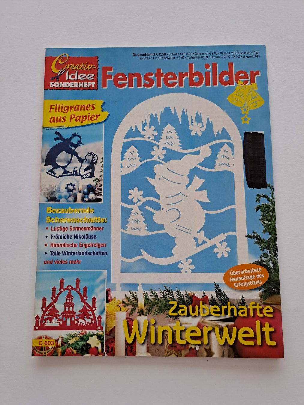 Zeitschriften & Magazine: creative-Idee Sonderheft Fensterbilder Scherenschnitte – Neu (gemäss Beschreibung) aus Glashütten von Schwebefisch