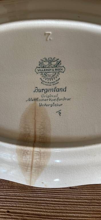 Servierplatten: Antike Servierplatte  – Gebraucht aus Oberdiessbach von 08Charly 2