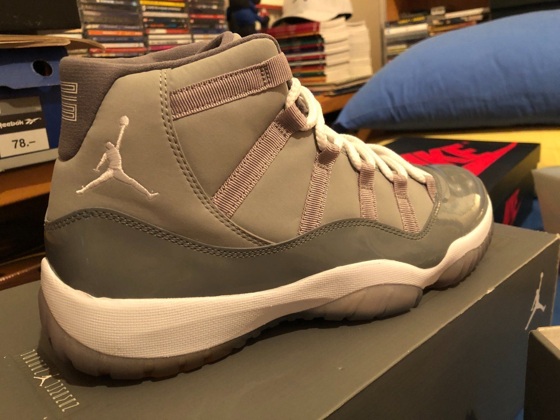 Jordan Scarpe da uomo: Nike Jordan 11 "Cool Grey" 2010 - EU44.5 – Nuovo e nell'imballaggio originale da St. Moritz venduto da comeflywithme 4