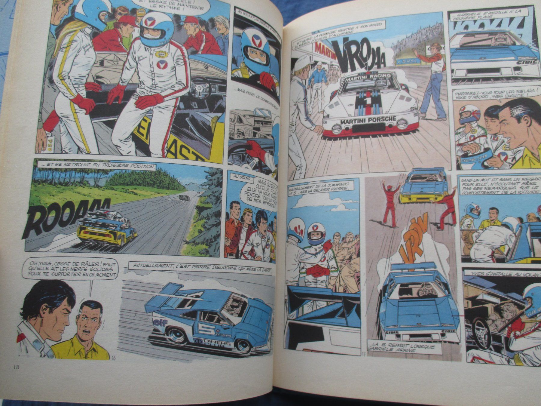 Fumetti: Michel Vaillant : La silhouette en colère – Usato da Colombier NE venduto da Nevenma 1