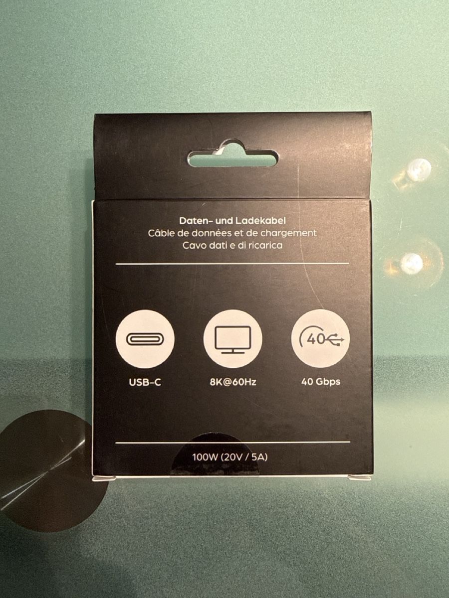 Cavi: USB C Kabel – Nuovo e nell'imballaggio originale da Teufenthal AG venduto da rom_ncd7 1
