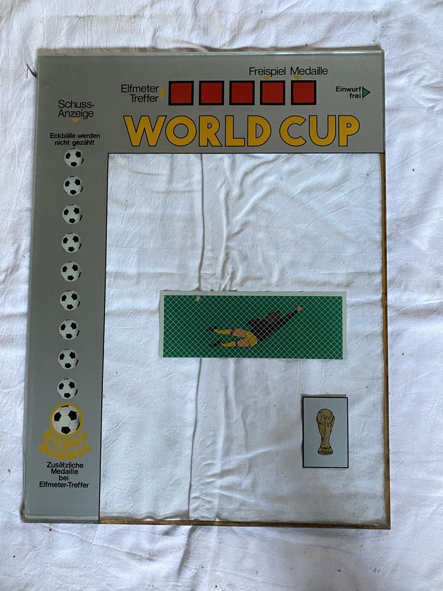 Slot Machine: Spielautomaten Scheibe World Cup – Usato da Zimmerwald venduto da Holzdata1