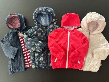Mädchen Kleiderpaket Jacken Gr. 92