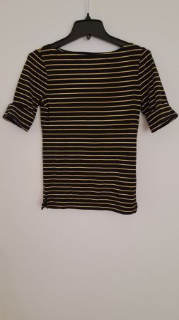 Ralph Lauren T-Shirt mit goldenen Streifen