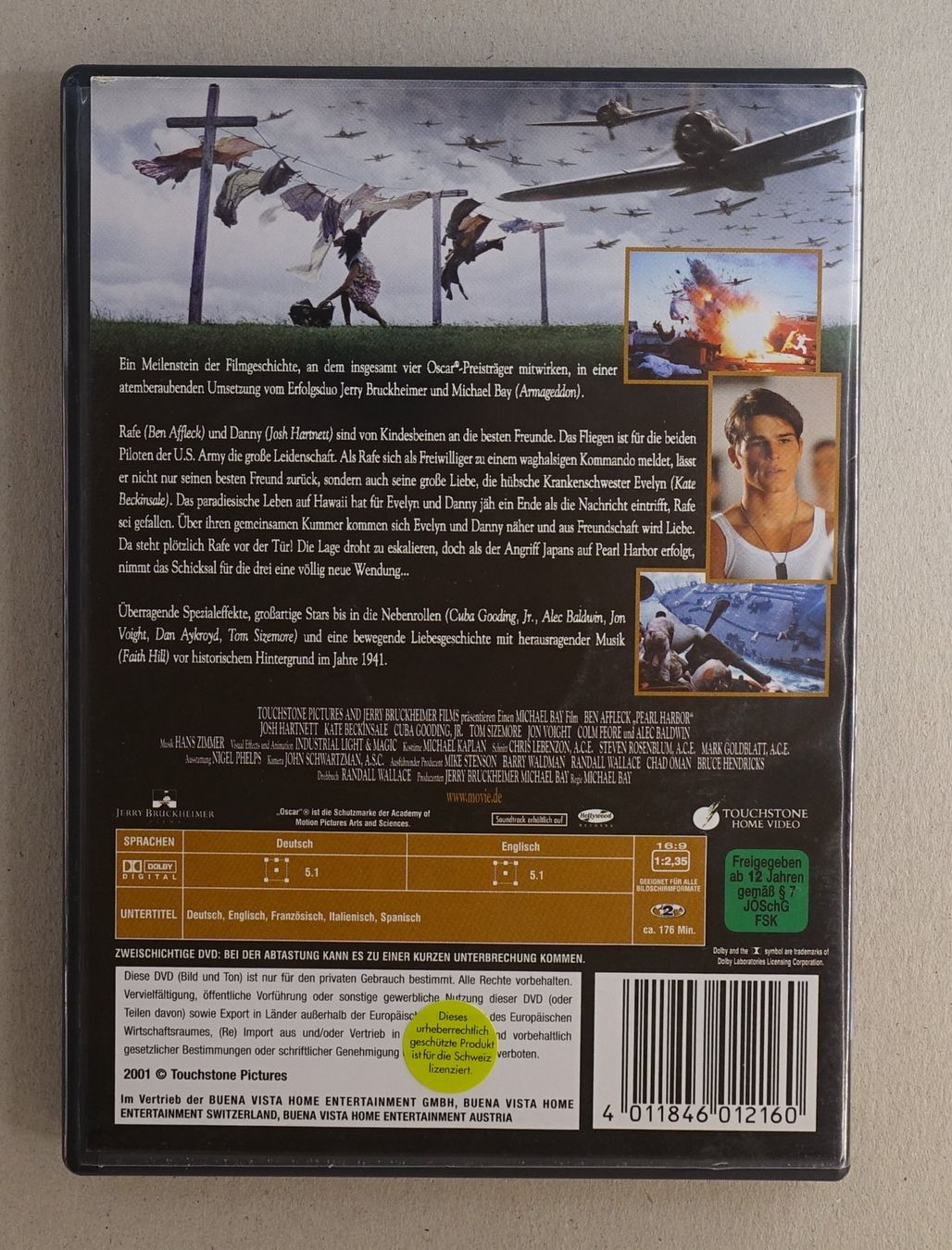 Tous les DVDs: Pearl Harbor – D'occasion à Sessa par fraenklishop 1