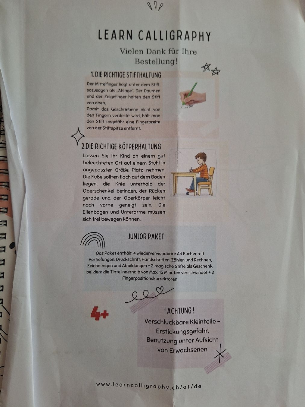 Blocchi: Junior Paket - Learn Calligraphy / Schreiblernhefte ab 4j – Nuovo (secondo la descrizione) da Buochs venduto da DasBaerchi 3