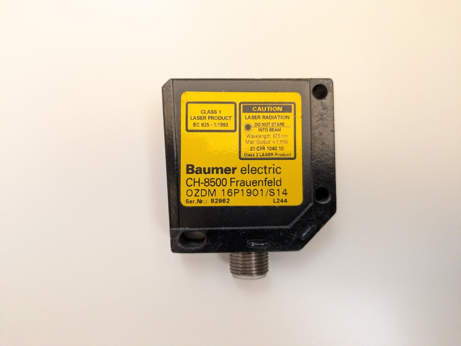 Composants électroniques: Baumer electric OZDM 16P1901/S14 – D'occasion à Sugiez par dbm_7l29 8