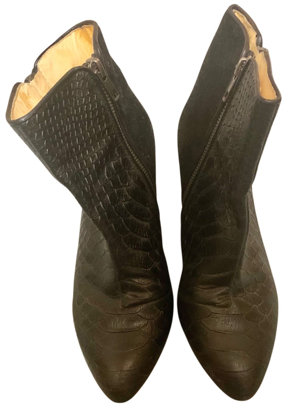 Buffalo Scarpe da donna: Wedge Ankel Boot leather Buffalo Size 38/NP199.- – Usato da Chur venduto da bal_xs69 2