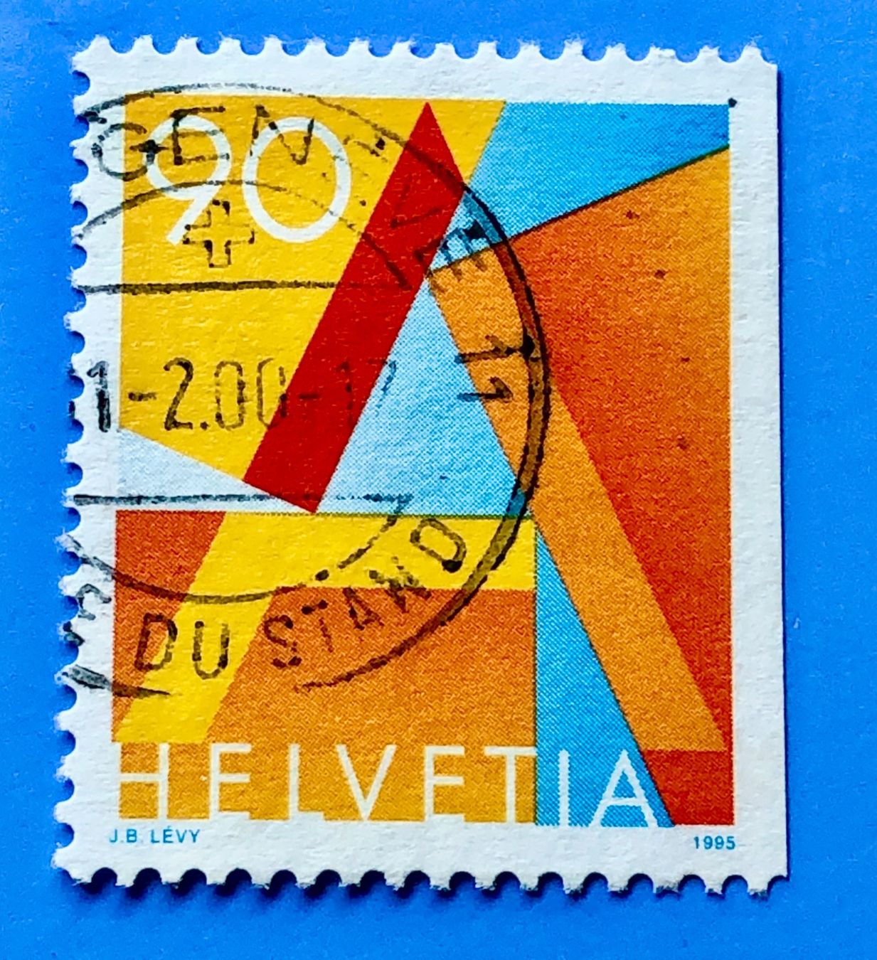 Tutti i francobolli: Nr.887 H2 Einzelausgabe GESTEMPELT 1995   – Usato da Aarau venduto da Billa007