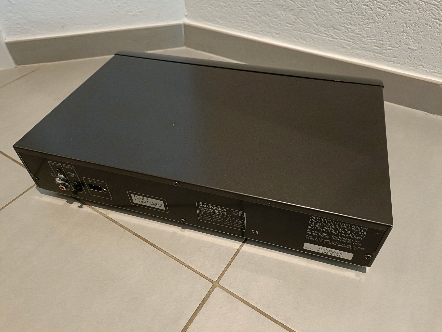 Technics Lecteur multimedia & Streamer: Lecteur CD Technics SL-PG3 – D'occasion à Pampigny par edyschi 4