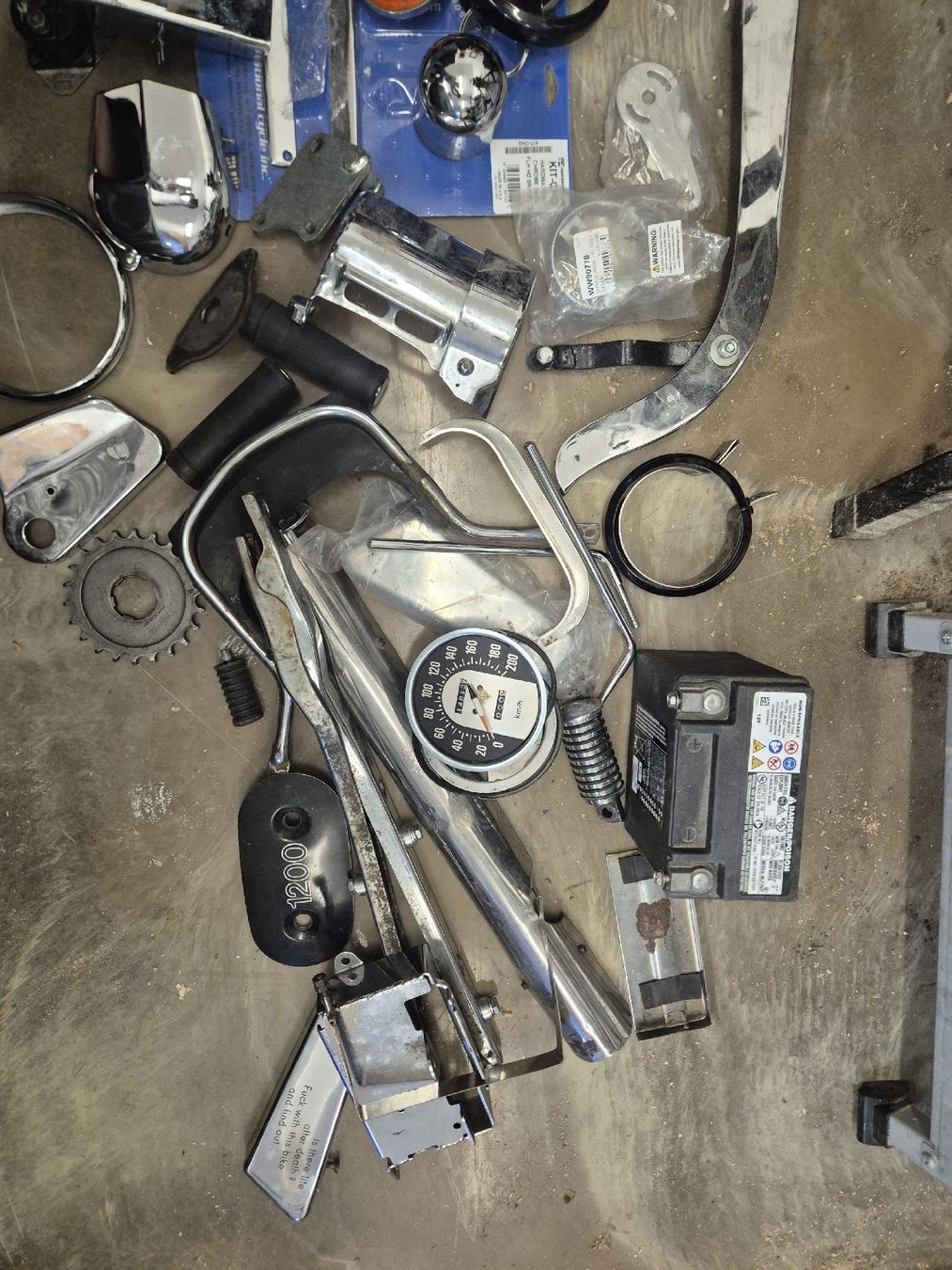 Harley-Davidson Tutti i ricambio per moto: Konvolut hatley Davidson shovelhead teile – Usato da Balgach venduto da andreas4321 3