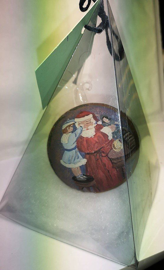 Tutte le decorazioni: Christbaumkugel Nikolaus mit Mädchen – Nuovo e nell'imballaggio originale da Lutzenberg venduto da Pinschi01 2