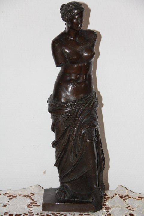 Sculture & Statue: Antique sculpture en bronze . – Usato da Praz (Vully) venduto da pikuluka1