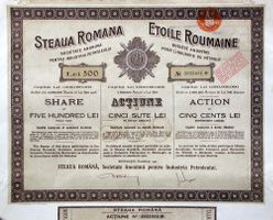 Steaua Romana SA pentru Industria Petroleului - 1927