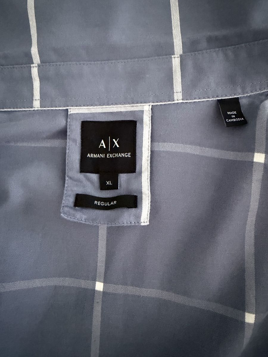 Armani Chemises: ARMANI EXCHANGE HERREN HEMD – D'occasion à Glattpark ( Opfikon ) par anna-zuerich 2